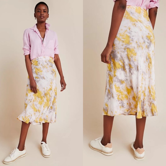 NWOT ASTR the Label Nava Tie Dye Midi Skirt - Picture 3 of 7